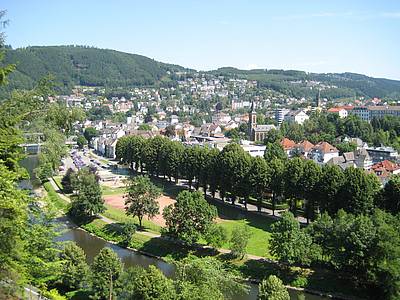 Blick auf die Werdohler Innenstadt